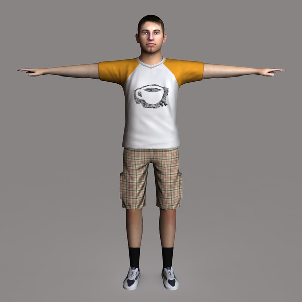 casual male 05 3d ma - Casual Male 05... by ignisfatuus
